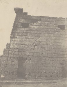 Luxor, esculturas históricas del pilón (Masa derecha) de John Beasly Greene